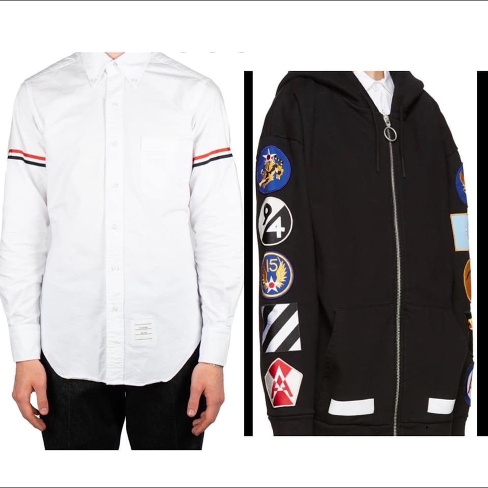 • Thom Browne and Off White •